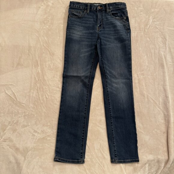 Old Navy Skinny Jeans Built in Flex Adjustable Waist Boys Size 12 - Picture 1 of 4